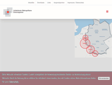 Tablet Screenshot of metropolitane-grenzregionen.eu